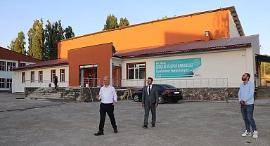 Malazgirt'te spor ve gençlik yatırımları sürüyor