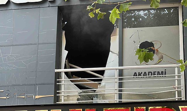 Maltepe'de güzellik merkezinde patlama: Faciadan dönüldü
