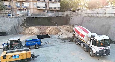 Maltepe'de inşaat yanındaki apartman tedbir amaçlı boşaltıldı