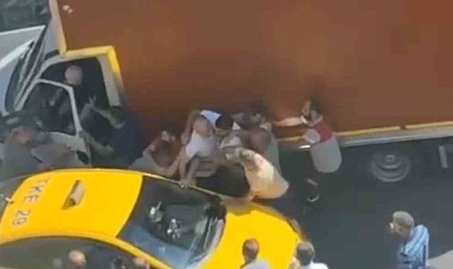 Maltepe'de yol verme kavgası