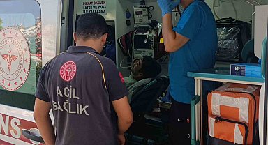 Manavgat'ta motosiklet kazası: 1 yaralı