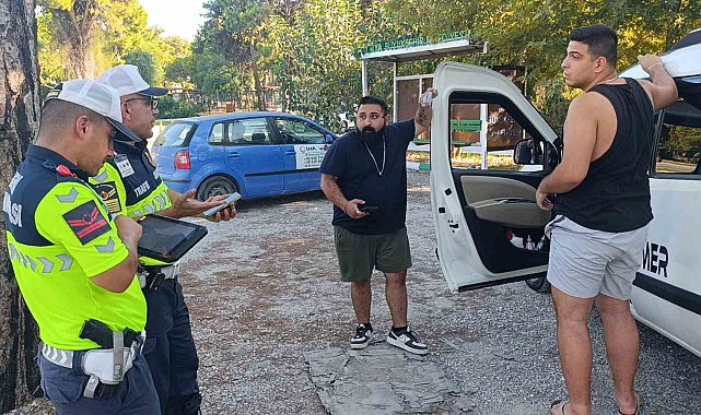 Manavgat'ta sigorta sistemi arızası sürücüye zor anlar yaşattı