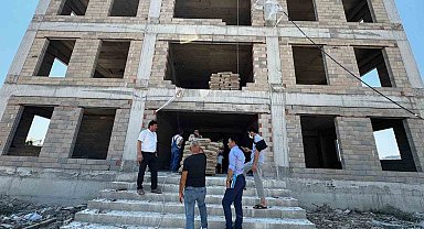 Manavgat'ta Yatılı Hafızlık Kız Kur'an Kursu'nun kaba inşaatı tamamlandı