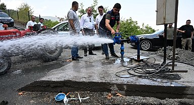 Manisa Bahçecik'te taşıma suya son!