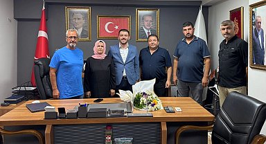 Manisa Balıkesirliler Derneği'nden AK Parti'ye ziyaret