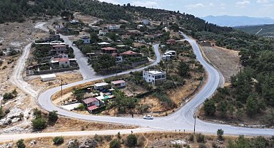 Manisa Yuntdağı'nda 17 kilometrelik yol yenileniyor