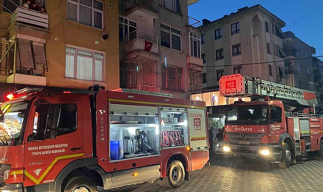 Manisa'da evini yakmaya çalışan şahıs gözaltına alındı