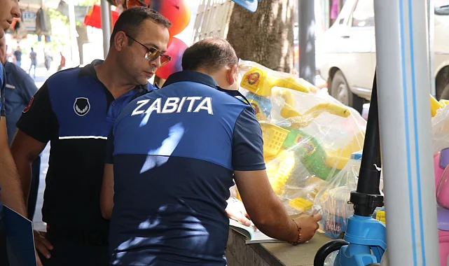 Manisa'da kaldırım işgallerine karşı sıkı denetim