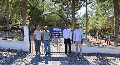 Manisa'da mezarlıklar güvenli hale getiriliyor