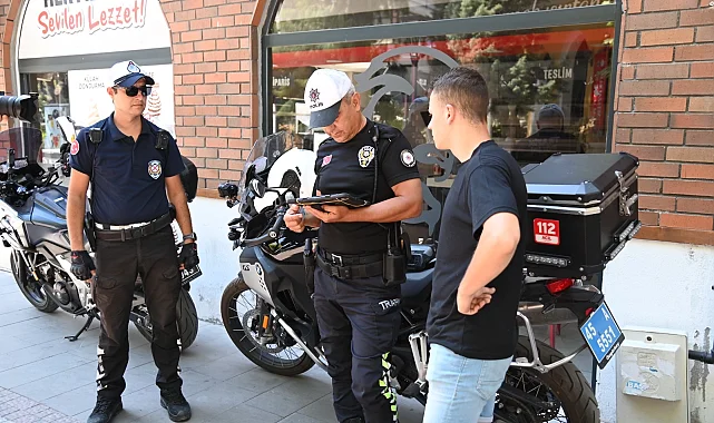 Manisa'da Trafik Zabıtasından kapsamlı kaldırım denetimi