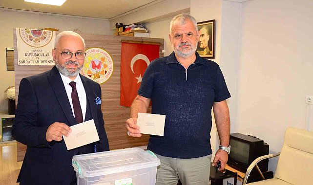 Manisalı kuyumcuların yeni başkanı Ödevli oldu