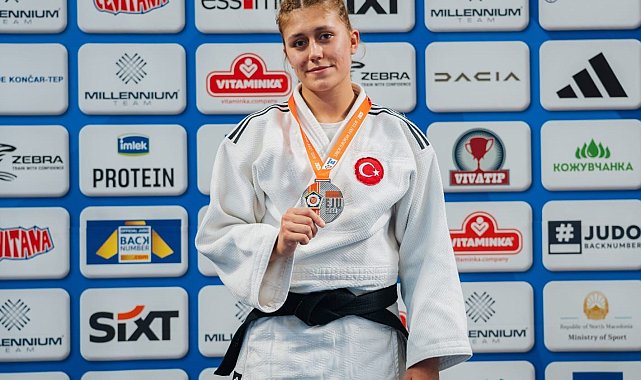 Manisalı Milli Judocu Sura Nil Karasu Avrupa ikincisi oldu