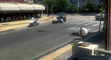 Marmaris'te motosiklet kazası