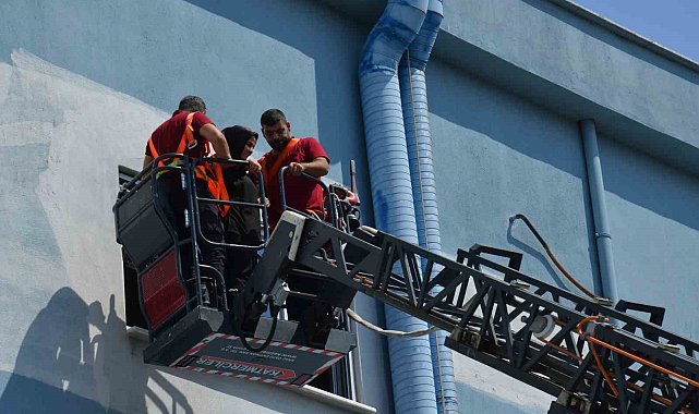 MCBÜ Hastanesinde gerçeği aratmayan yangın tatbikatı