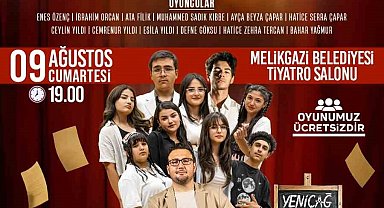 Melikgazi'de perde arkası tiyatro oyunu sahnelenecek