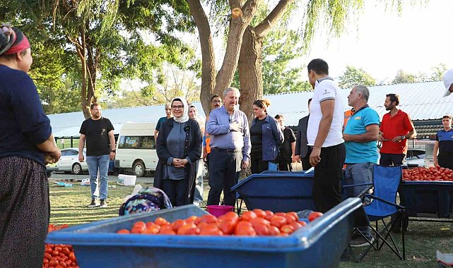 Melikgazi'de Salça günleri devam ediyor