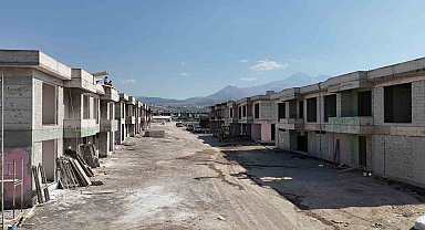 Melikgazi'nin Altınoluk Bahçeli Ev Projesi hızla yükseliyor
