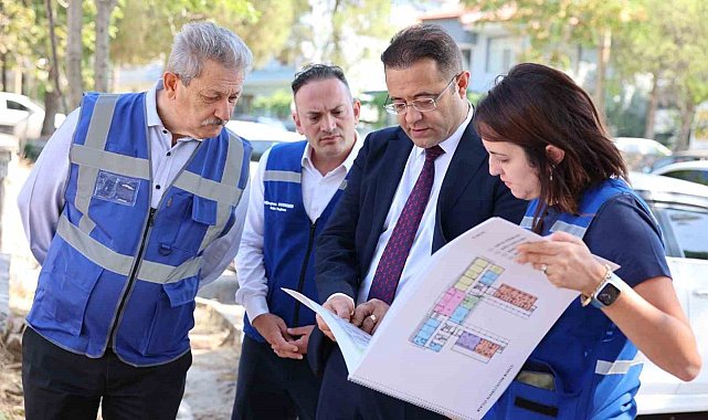 Menteşe'de devam eden yatırımlar yerinde inceledi