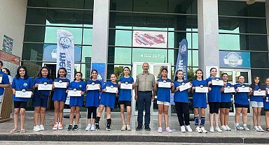 Merinos Voleybol yaz okulu kursları tamamlandı