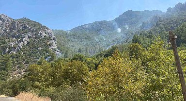 Mersin Anamur'daki orman yangını büyük ölçüde kontrol altına alındı