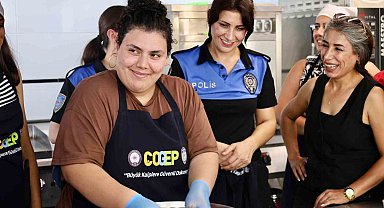 Mersin polisinden geleceğin aşçılarına destek