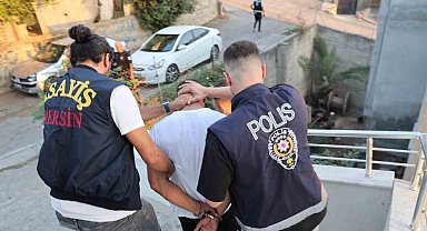 Mersin'de eş zamanlı operasyon: 21'i hükümlü 56 şahıs yakalandı