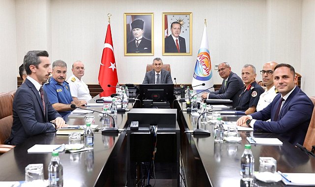Mersin'de güvenlik ve asayiş toplantısı yapıldı