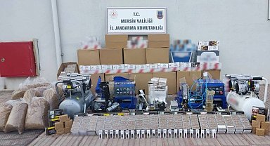 Mersin'de kaçakçılık operasyonu: 6 gözaltı