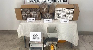 Mersin'de makaron kaçakçılığı yapan 2 şüpheli yakalandı