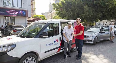 Mersin'de onkoloji hastalarına ücretsiz servis hizmeti