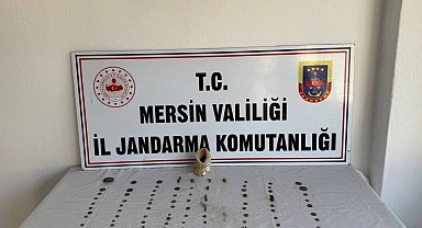 Mersin'de tarihi eser operasyonu
