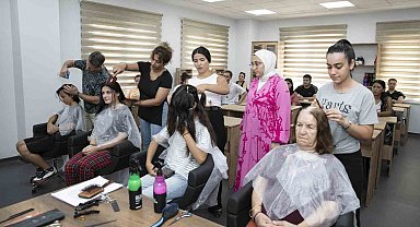 Mersin'de ücretsiz kuaförlük kursu ile istihdama destek