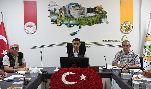 Mersin'de yangın değerlendirme toplantısı yapıldı