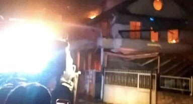Mersin'de yayla evinde korkutan yangın