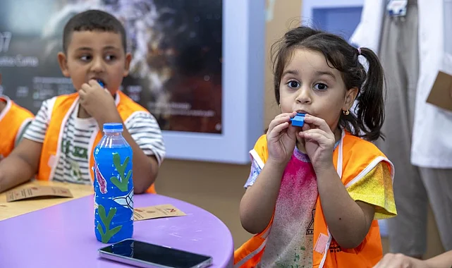 Mersin'de çocuklara sıfır atıkla afet bilinci kazandırıldı