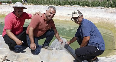 Mersin'de Erdemli kırsalına 4 bin metrelik sulama borusu desteği