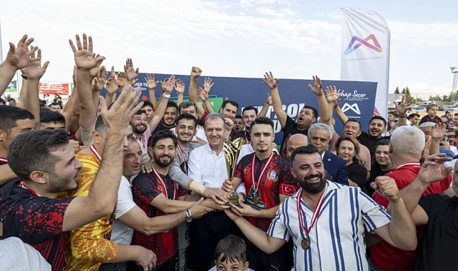 Mersin'de zafer kupası finali coşkuyla tamamlandı