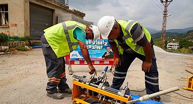 MESKİ, altyapı hattı çalışmalarını sürdürüyor