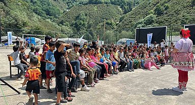 METİP alanındaki çocuklar için özel etkinlik