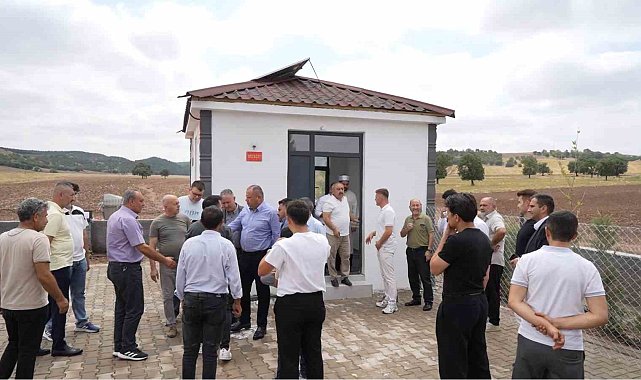 MHP Milletvekili Öztürk'ten vatandaşa hayrat çeşme ve mescit hizmeti
