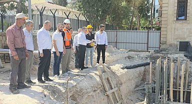 Midyat Belediyesi ek hizmet binasının temeli atıldı