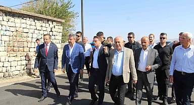 Milletvekili Arslan Tatar, Cizre'de yapımı tamamlanan köy yollarını inceledi