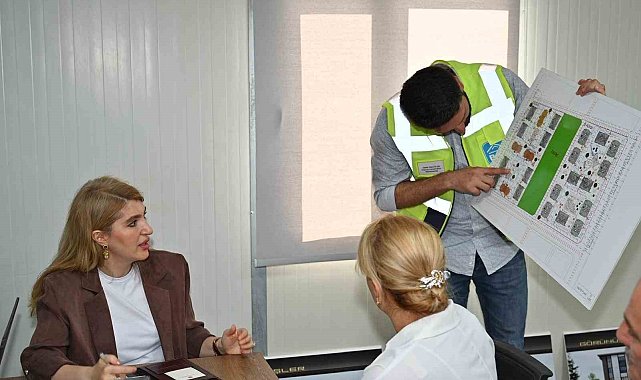 Milletvekili Ölmeztoprak TOKİ şantiyesi ve örnek daireyi inceledi