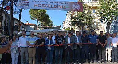 Milli mücadelenin şehri Demirci'de 'Kurtuluş Festivali' başladı