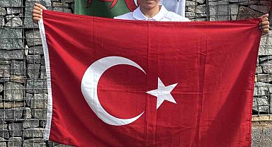 Milli sporcu Tuna Tekin'den çifte madalya