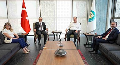 MİMSAD 'İnşaatçılar Çarşısı' projesini Başkan Dutlulu ile paylaştı