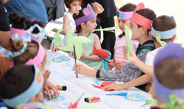 Minikler atölye keyfini çıkardı