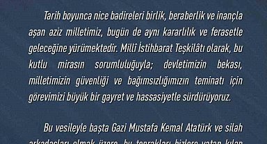MİT Başkanı Kalın'dan, 30 Ağustos mesajı