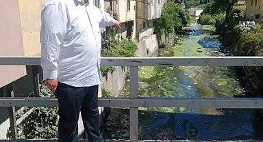 Mollabey Deresi çöplerle doldu, köylüler tepkili