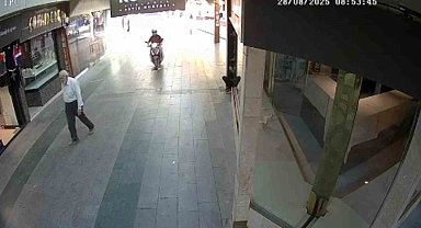 Motosiklet sürücüsü ölümden döndü